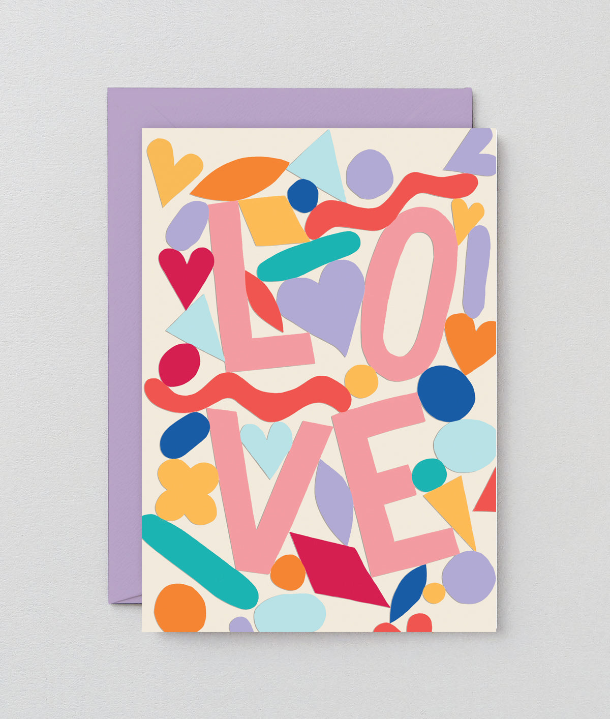 *SALE* Love Embossed Greetings Card