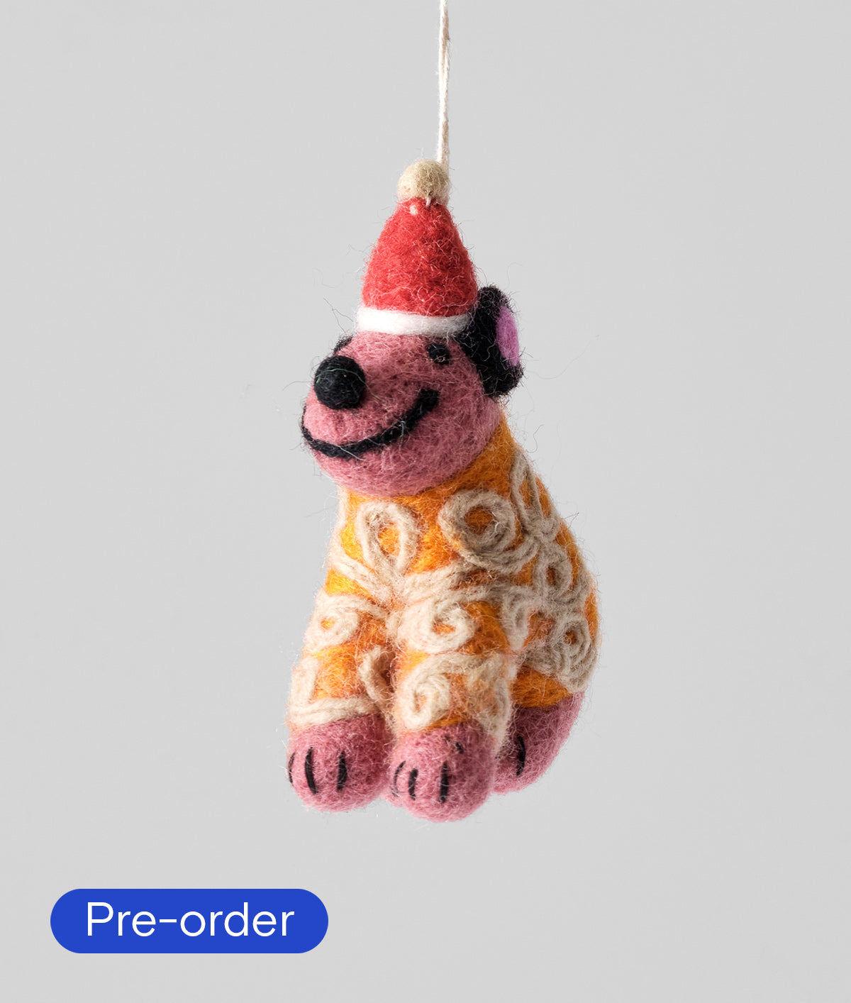 *PRE-ORDER* Pippin, Dog in Orange Jumper