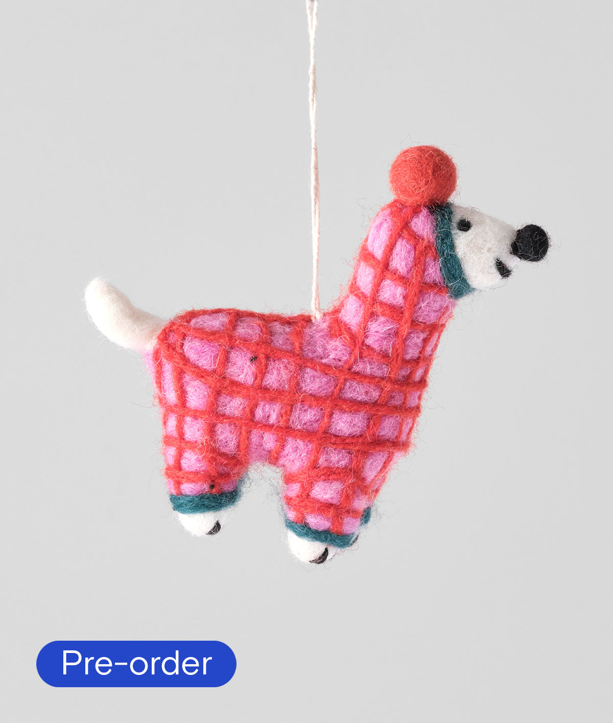 *PRE-ORDER* Jayla, Dog in a Red Onesie