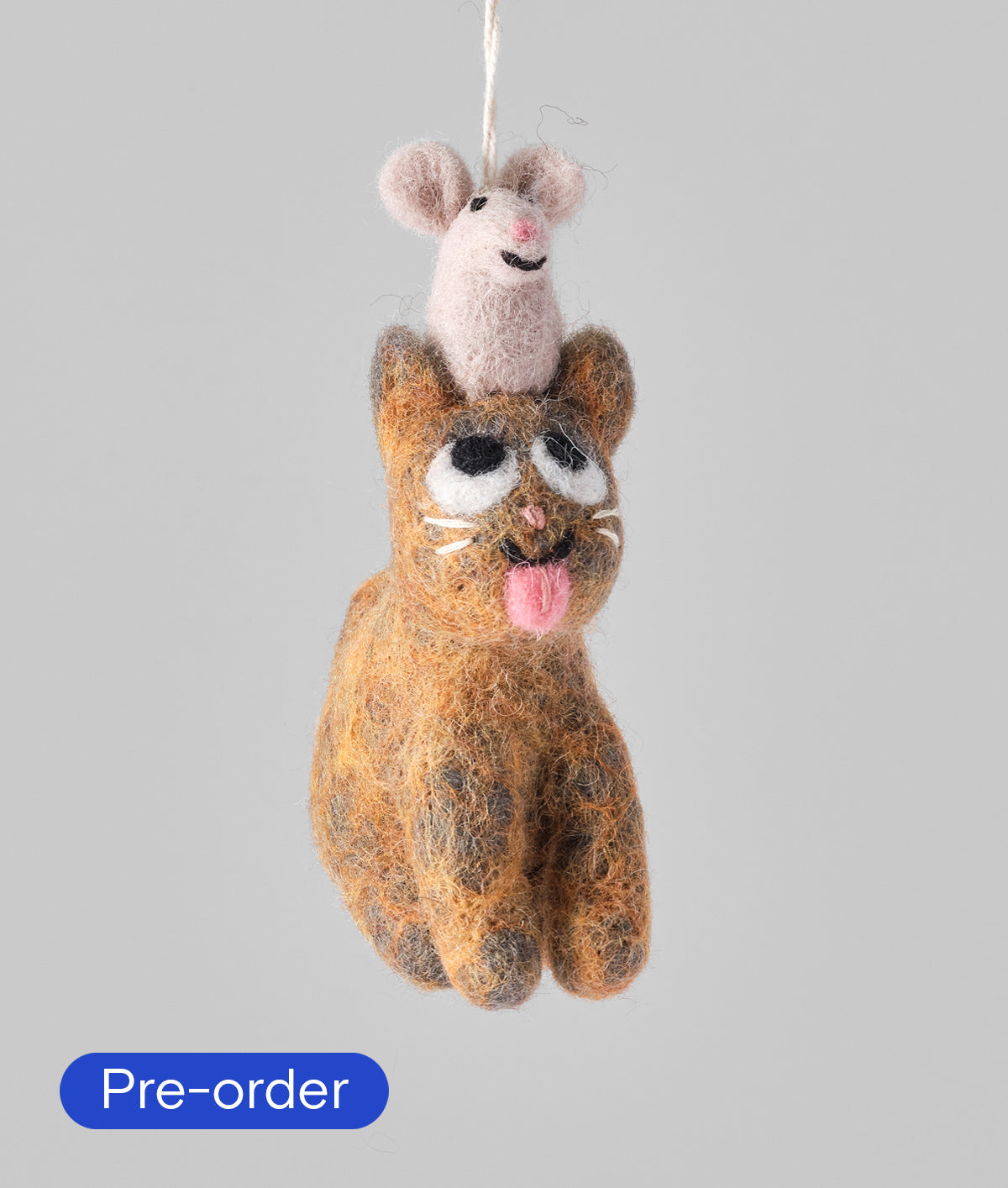 *PRE-ORDER* Clint, Cat with a Mouse