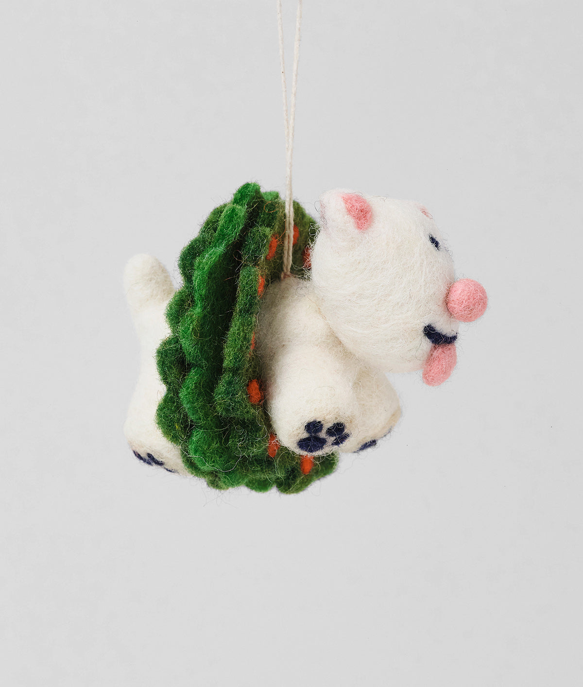 Spud Dog in Wreath