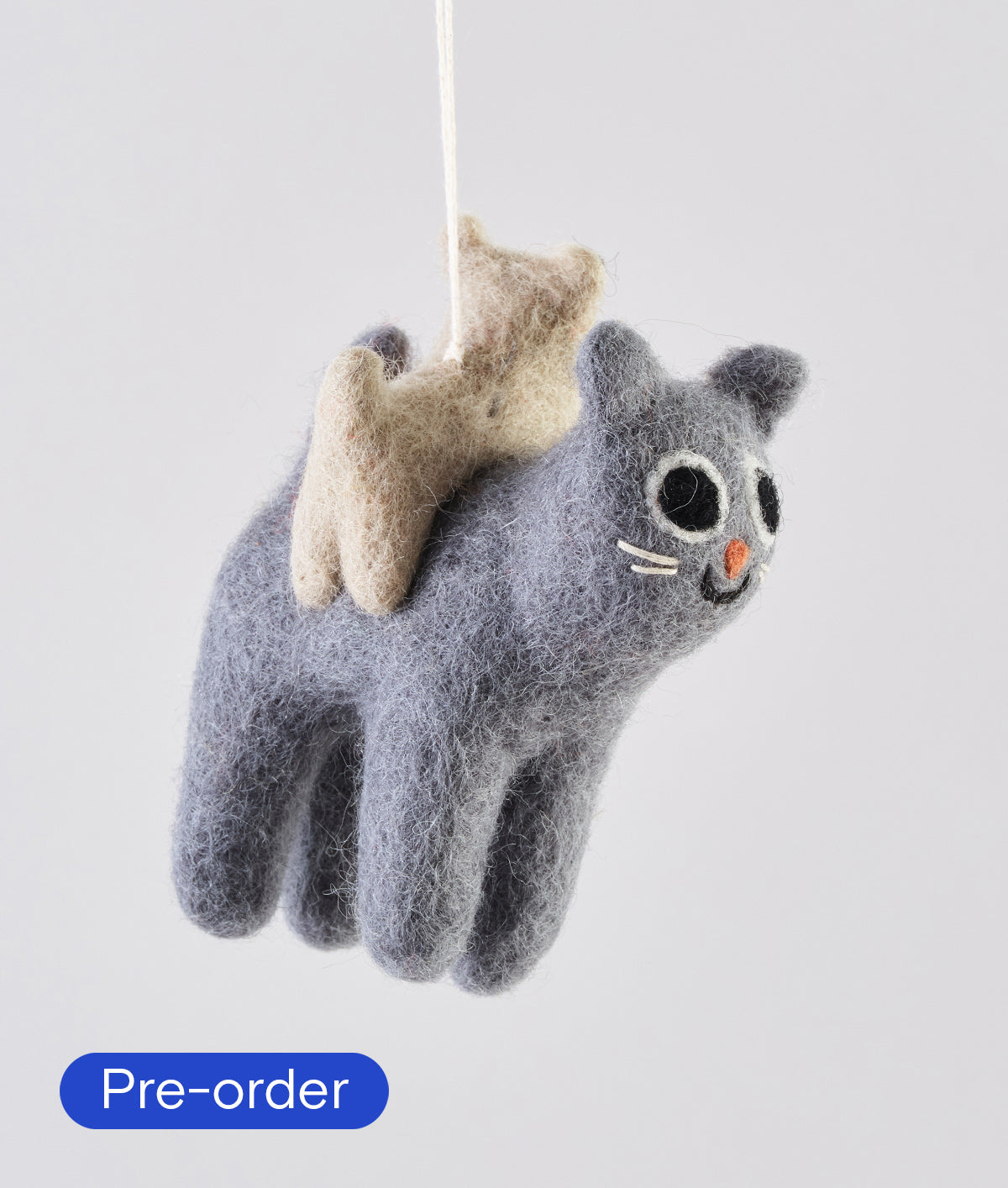*PRE-ORDER* Pabs, cat with a cat on his back