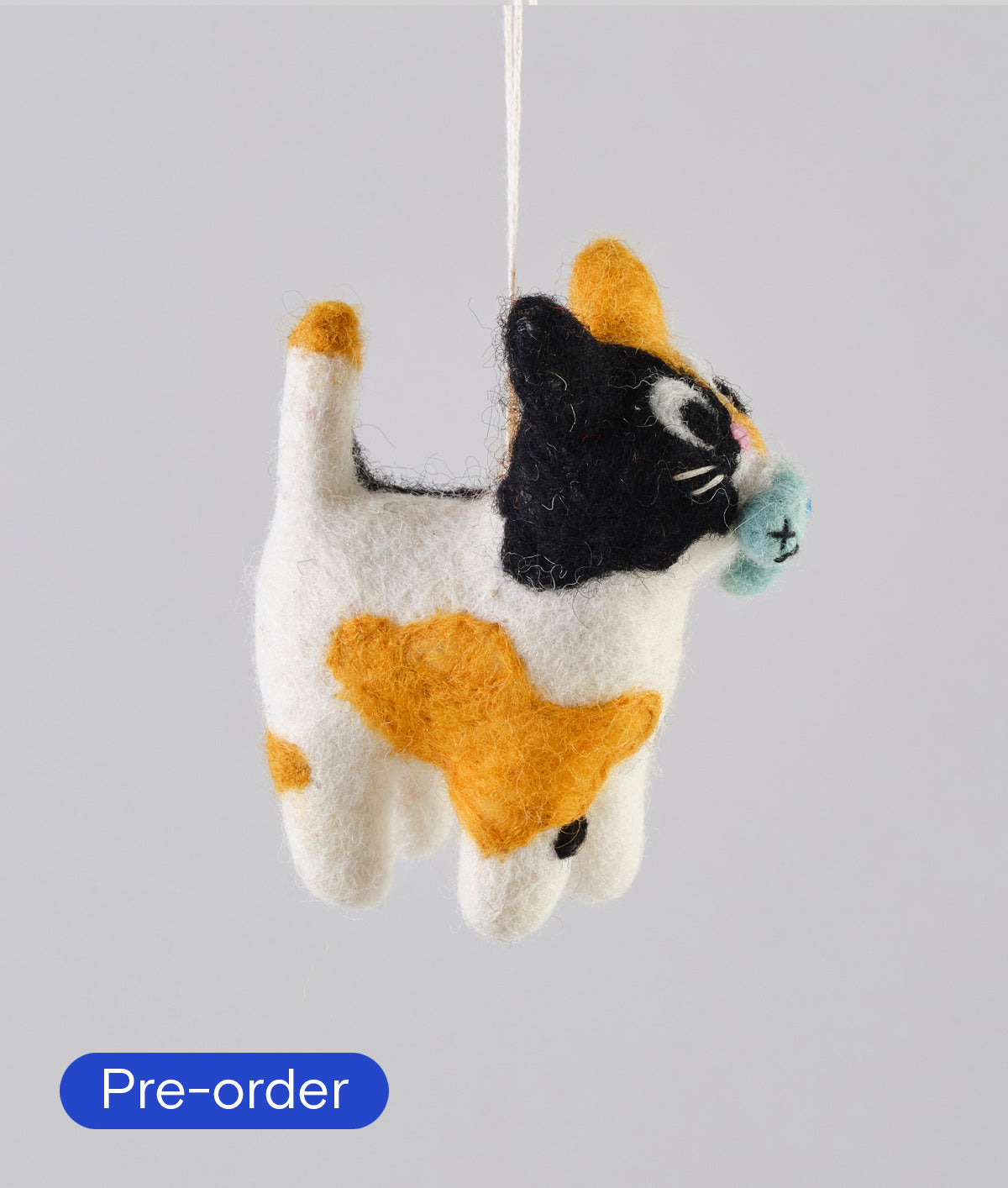 *PRE-ORDER* Dwight, Cat with Fish