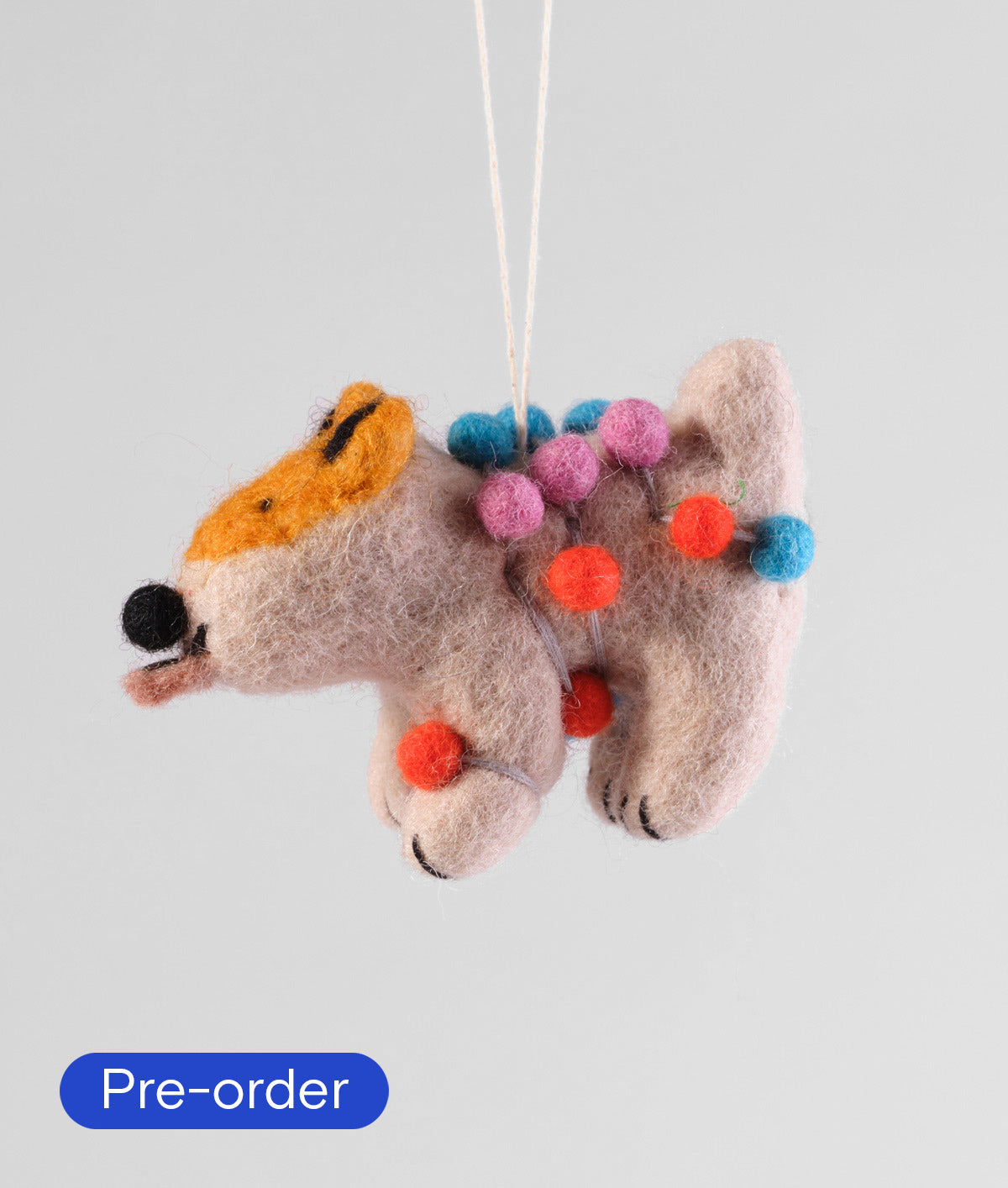 *PRE-ORDER* Willa, Dog with Baubles