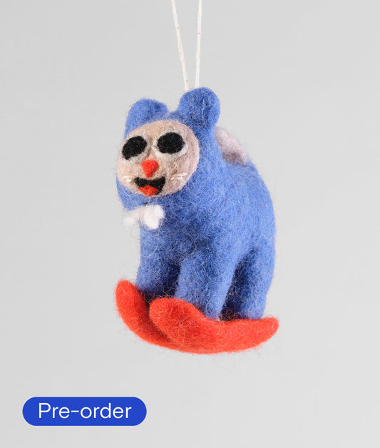 *PRE-ORDER* Eddie, Skiing Cat
