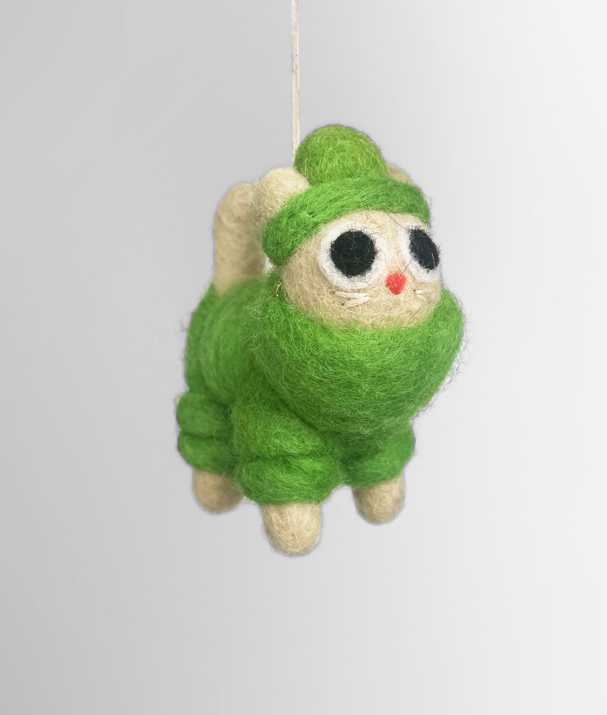 Lee, Cat in a Green Puffa