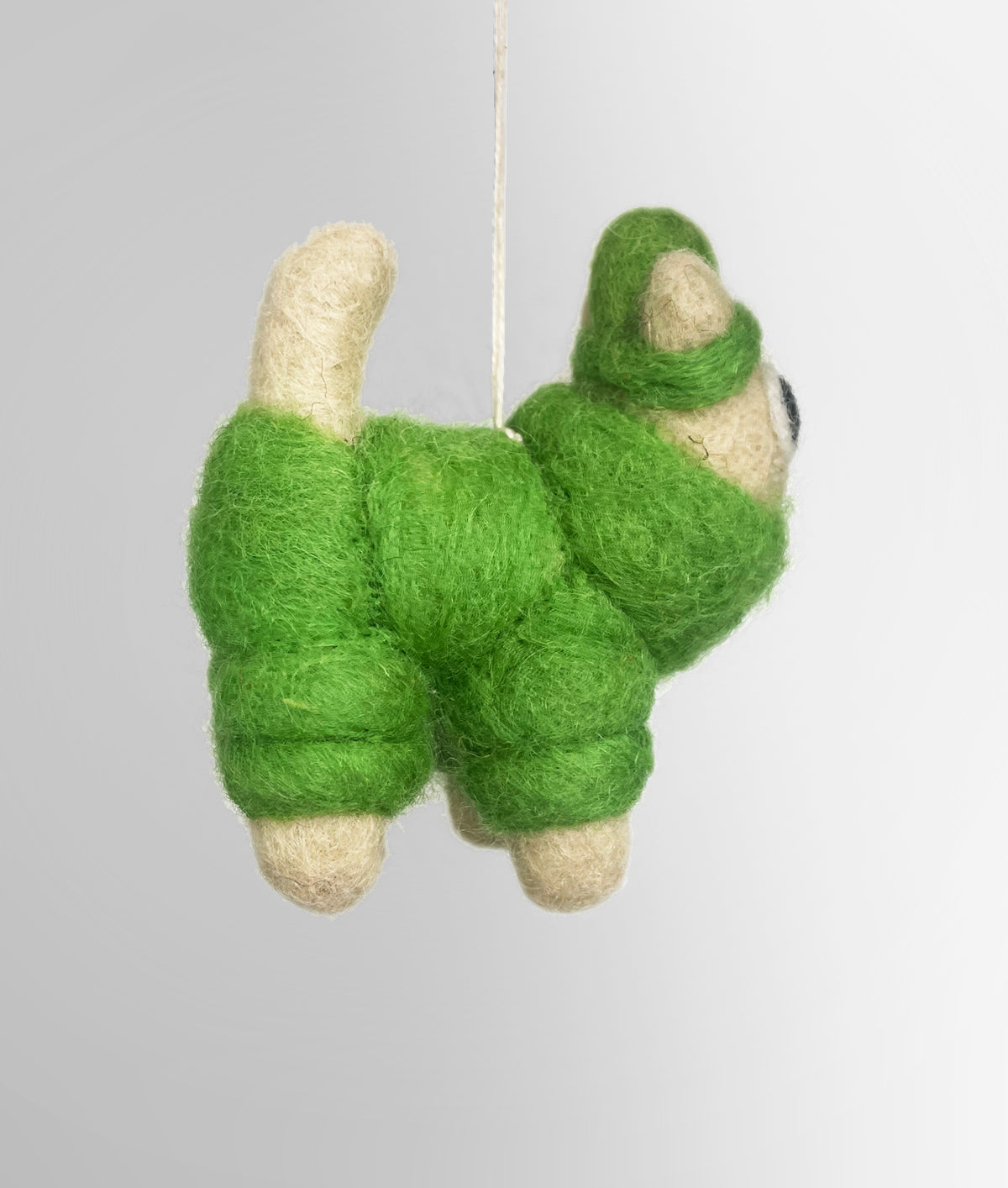 Lee, Cat in a Green Puffa
