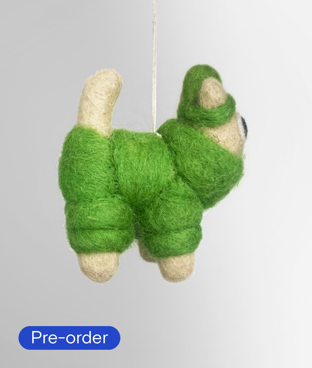 *PRE-ORDER* Lee, Cat in a Green Puffa