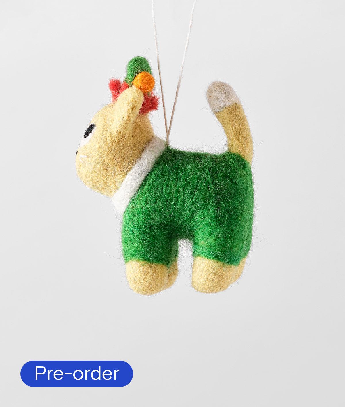 *PRE-ORDER* Buddy, Cat in Elf Outfit