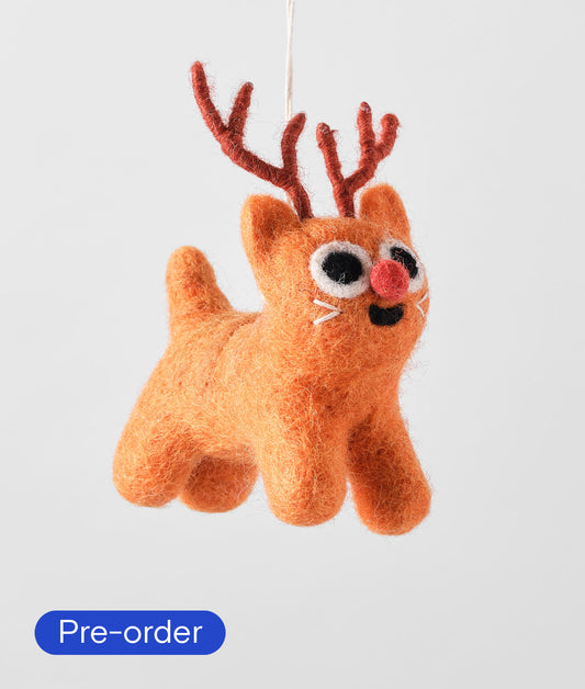 *PRE-ORDER* Rudy, Cat Reindeer