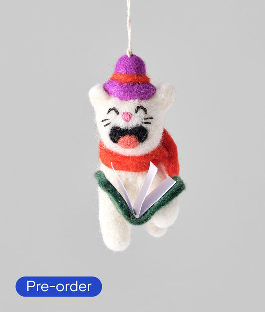 *PRE-ORDER* Dickens, Carolling Cat