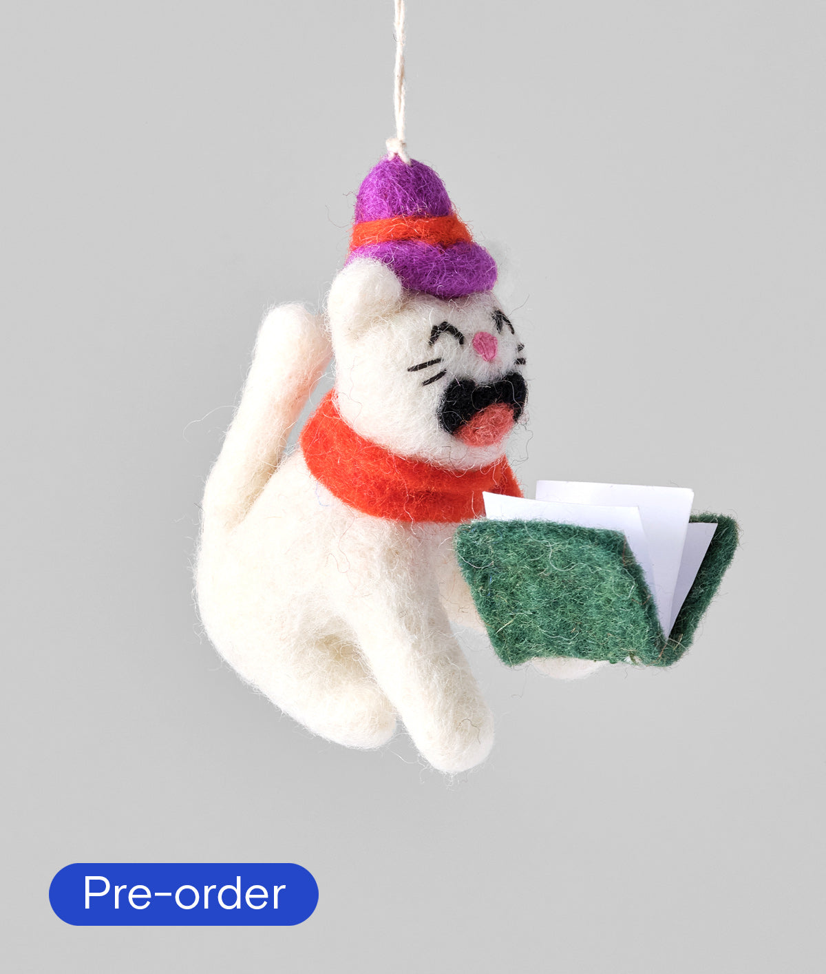*PRE-ORDER* Dickens, Carolling Cat