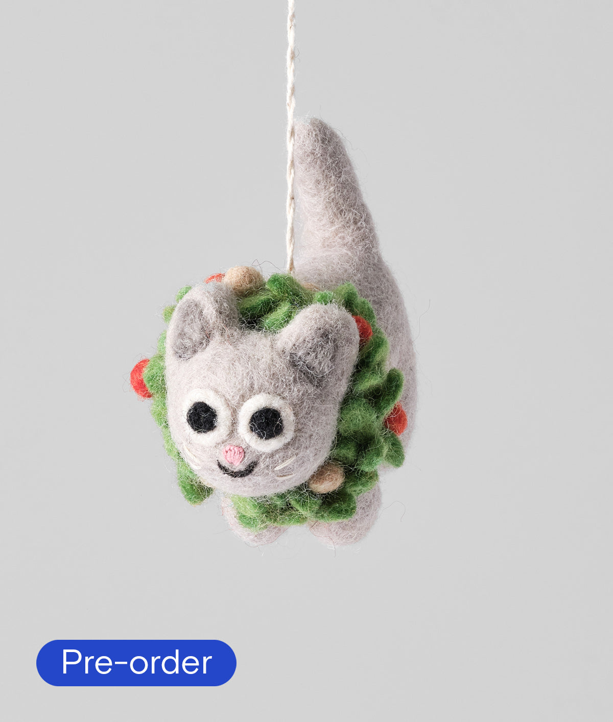 *PRE-ORDER* Ernest, Cat In Wreath