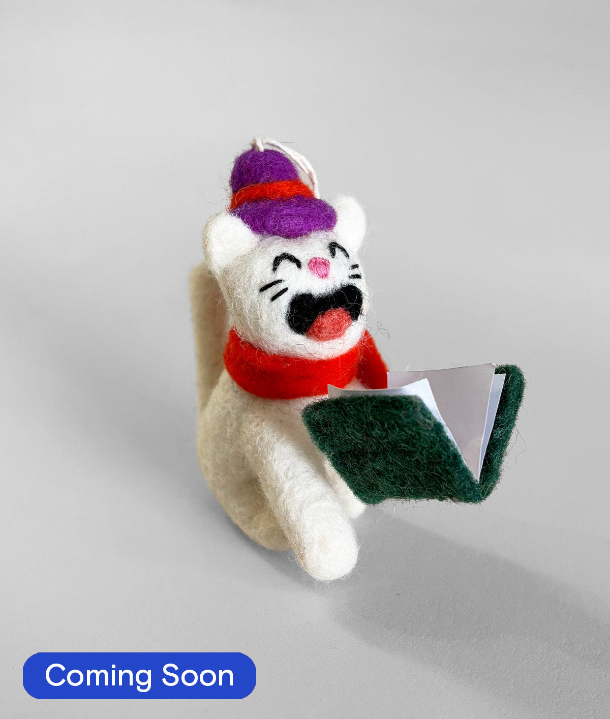 Dickens, Carolling Cat