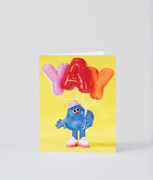 Yay Birthday Kids Greetings Card