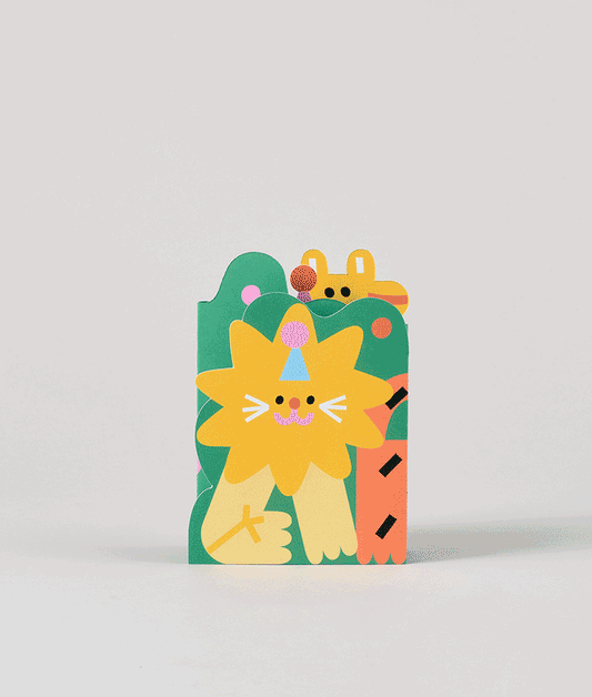Jungle Fold Out Card