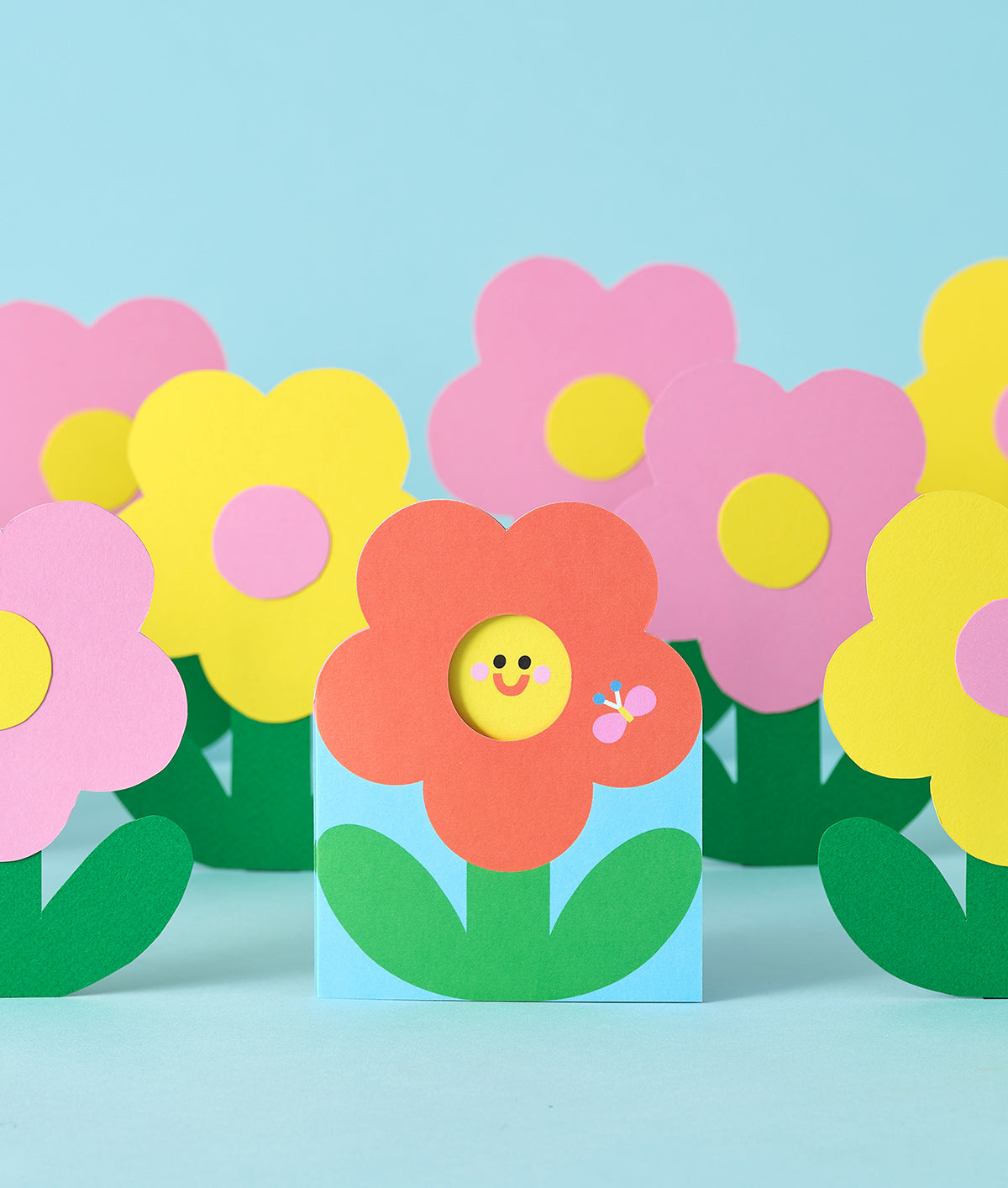 Bug & Flower Fold Out Card