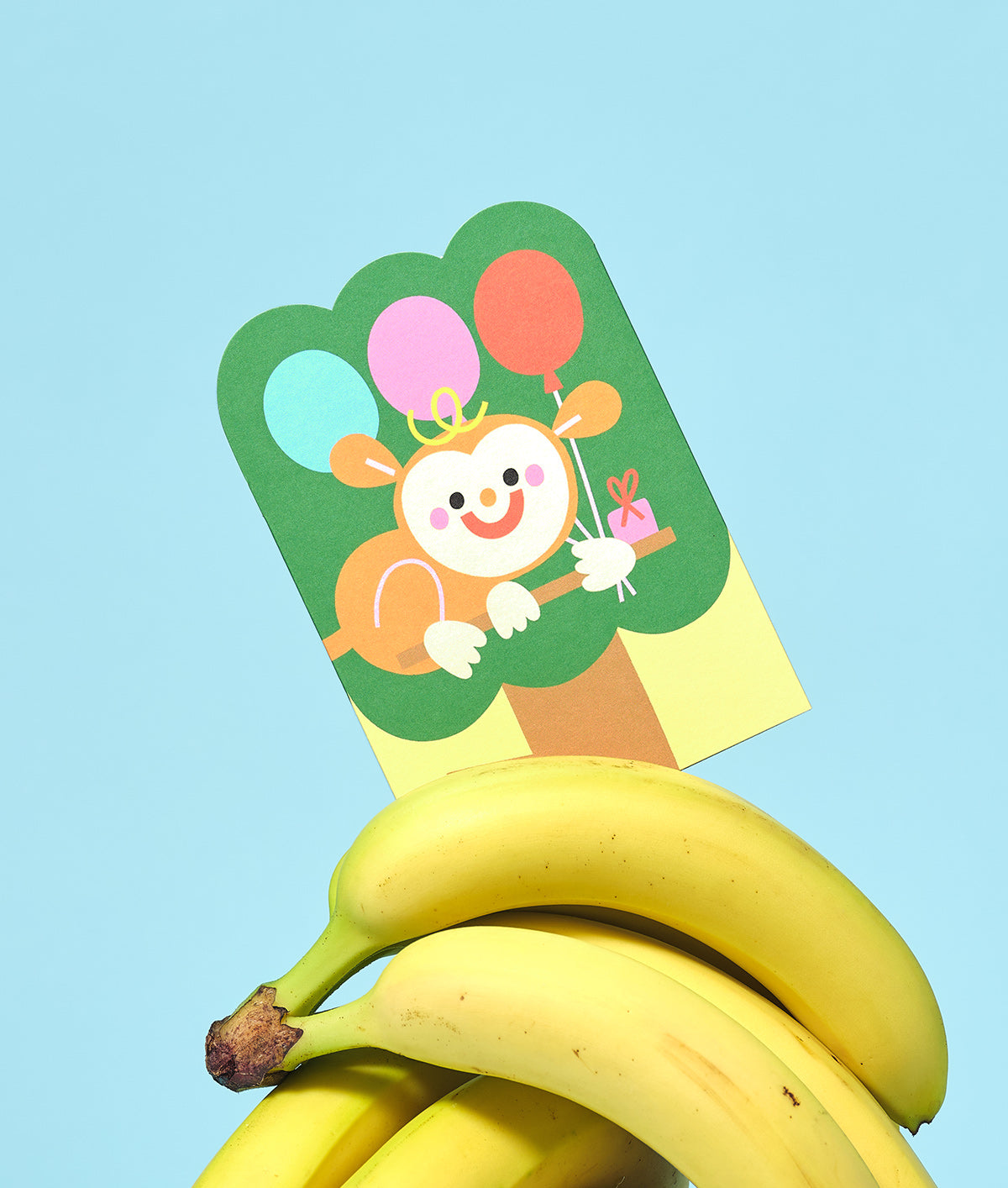 Monkey Surprise Fold Out Card