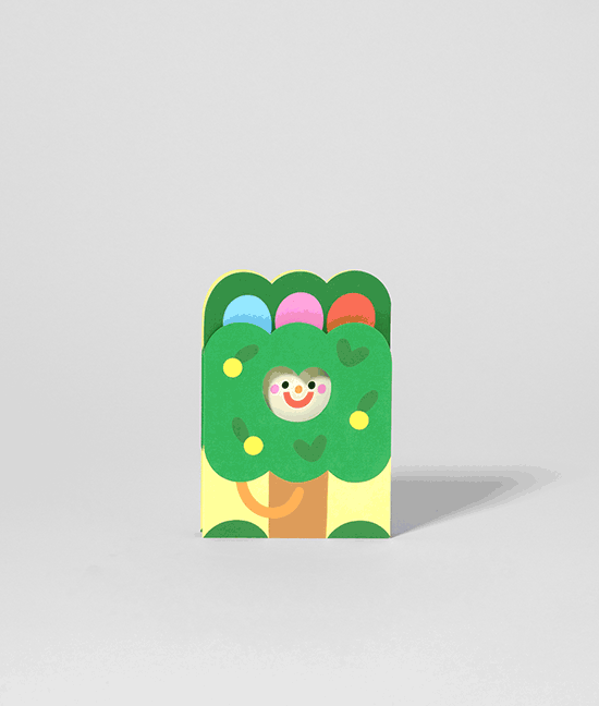 Monkey Surprise Fold Out Card