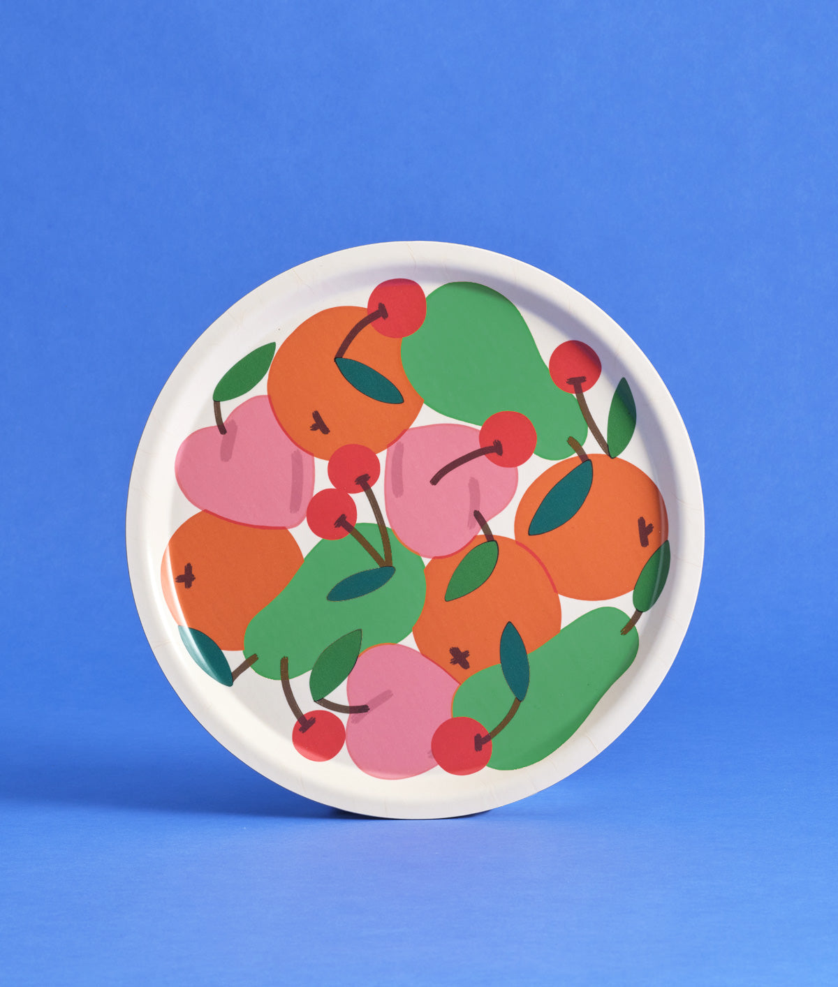 Fruit Bowl Mini Round Birch Serving Tray