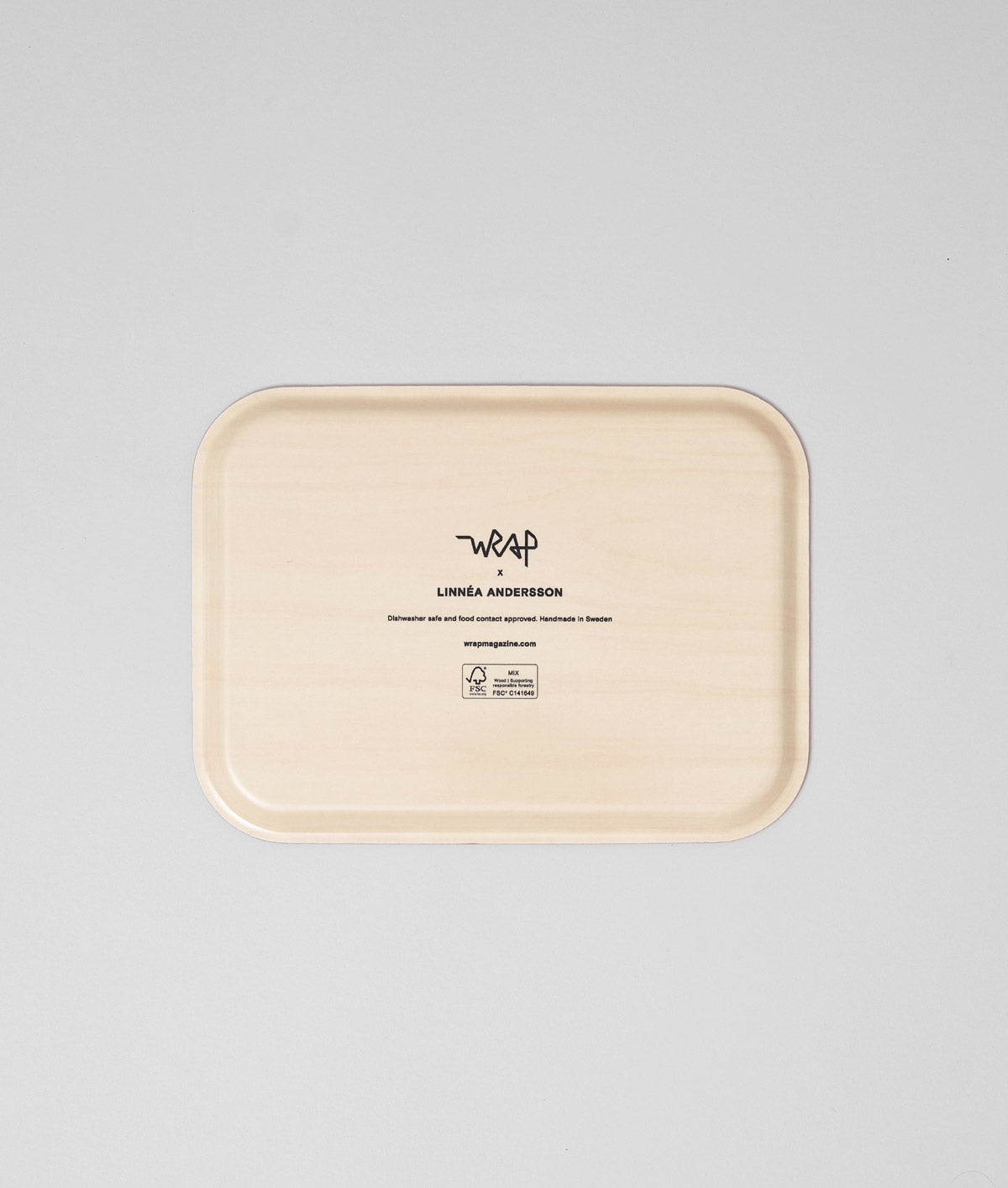 **30% OFF ** Leaves Red Mini Rectangle Birch Serving Tray