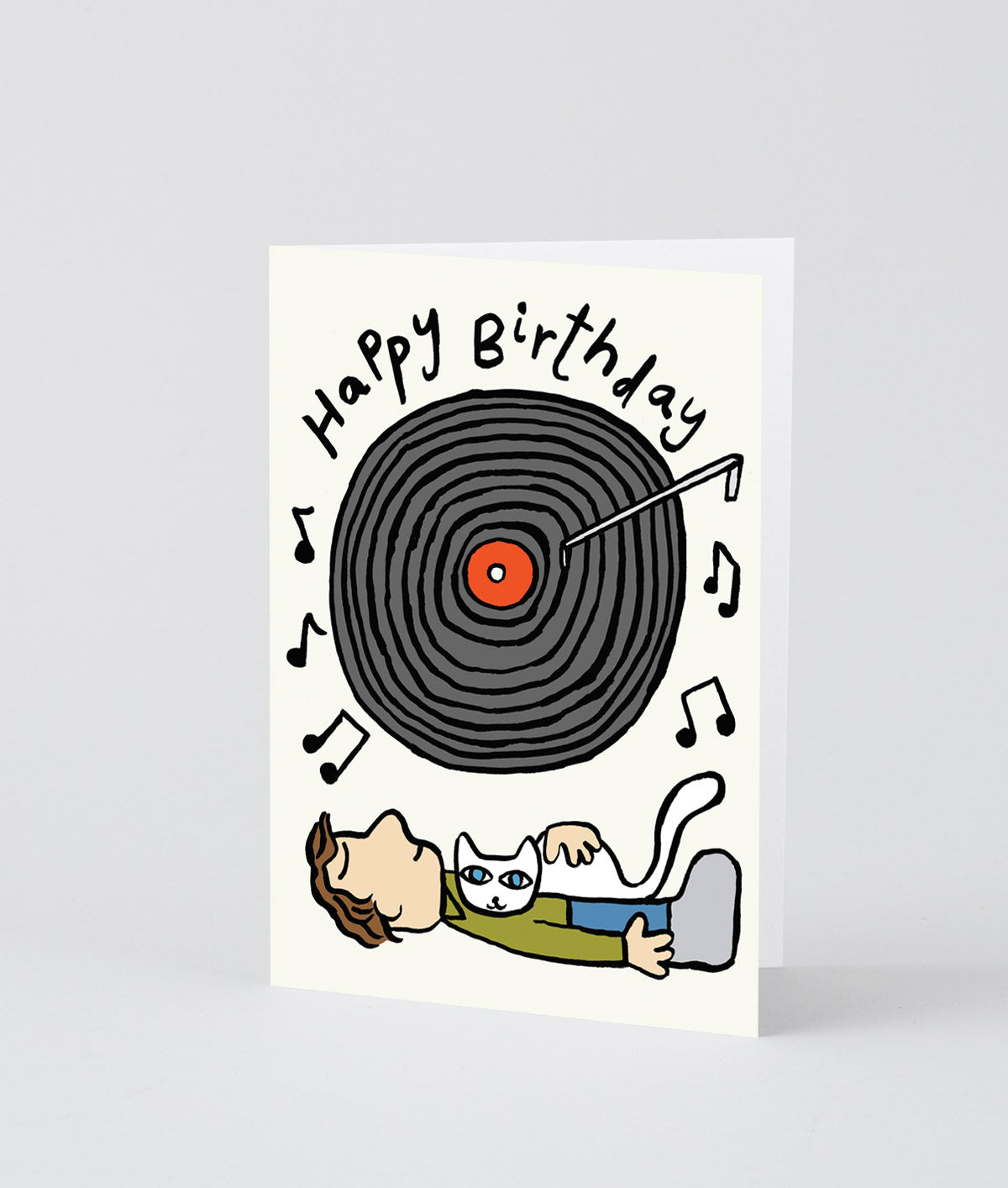 Happy Birthday Vinyl Embossed Greetings Card