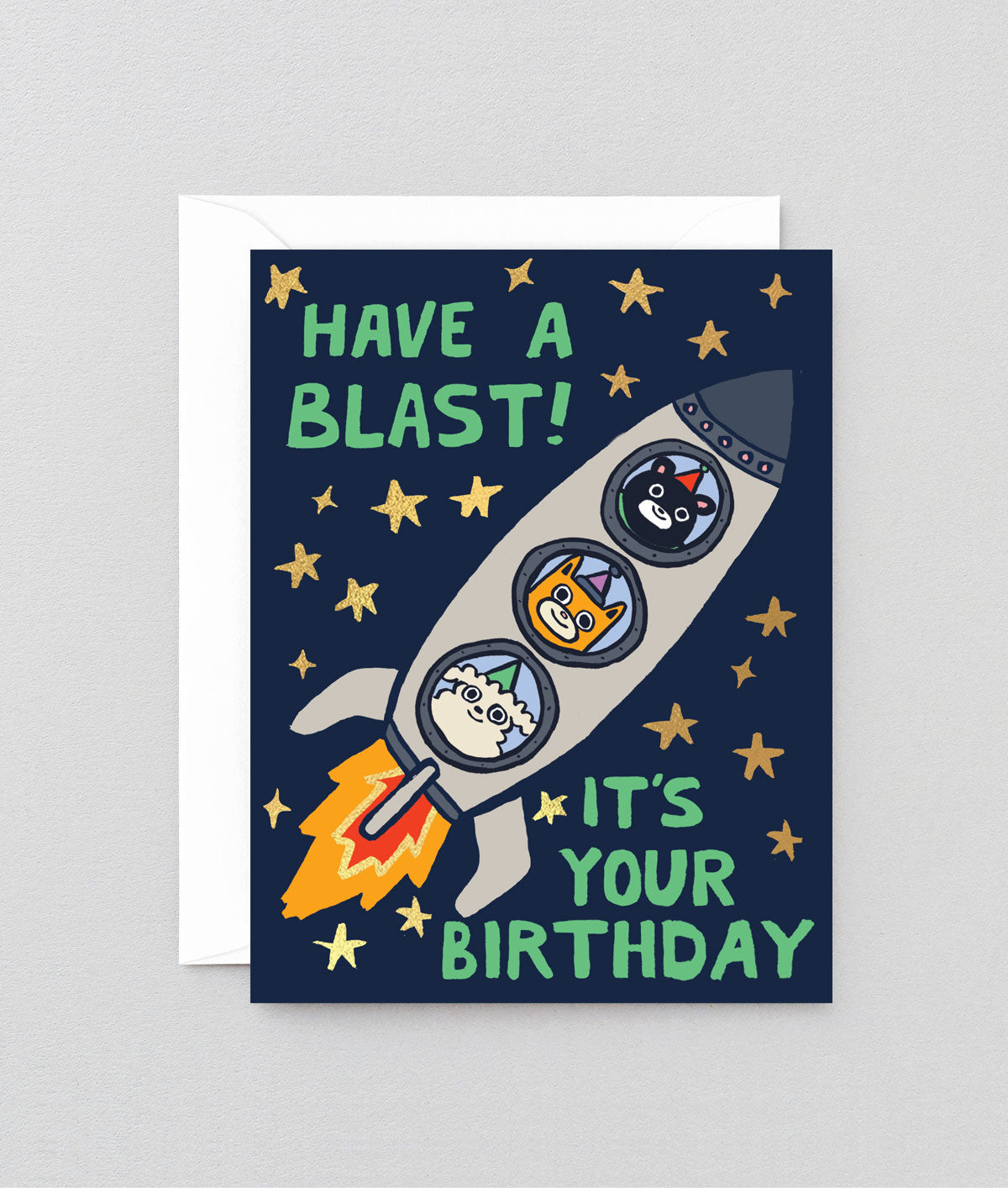 Have A Blast! It's Your Birthday Kids Greetings Card