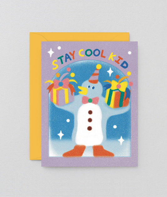 Stay Cool Kid Kids Greetings Card