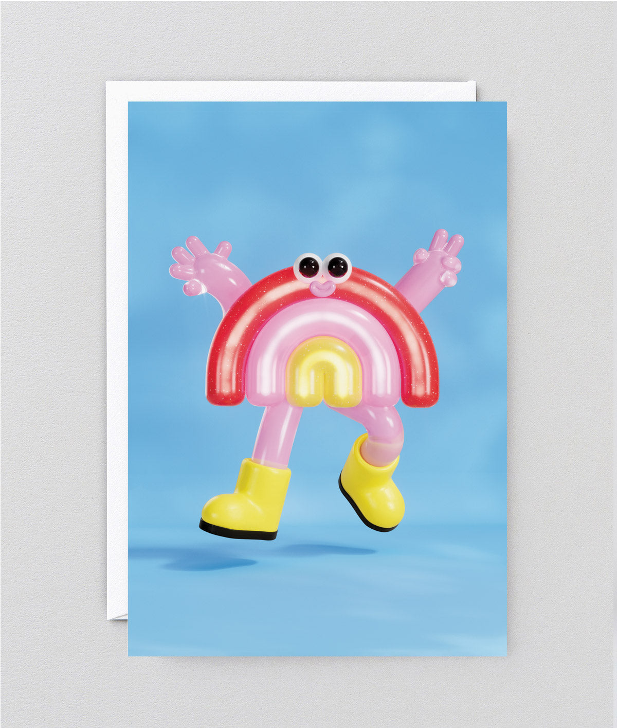 *SALE* Rainbow Kids Sticker Card