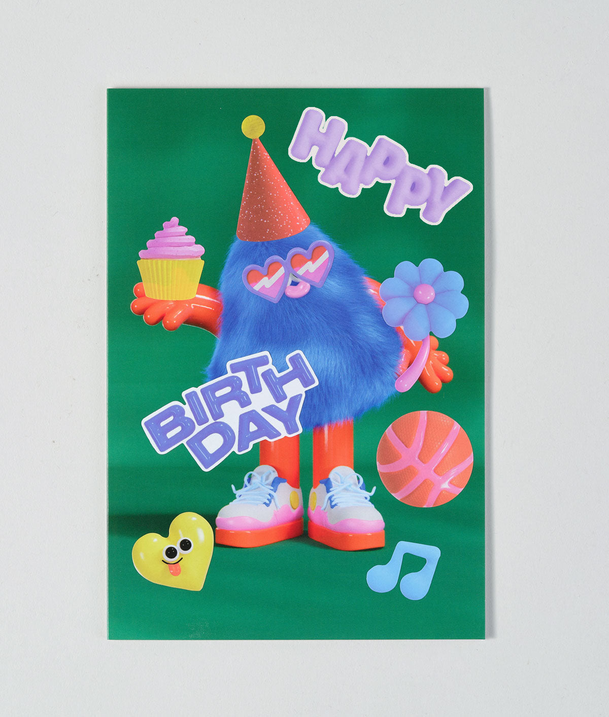 *SALE* Fuzzy Kids Sticker Card