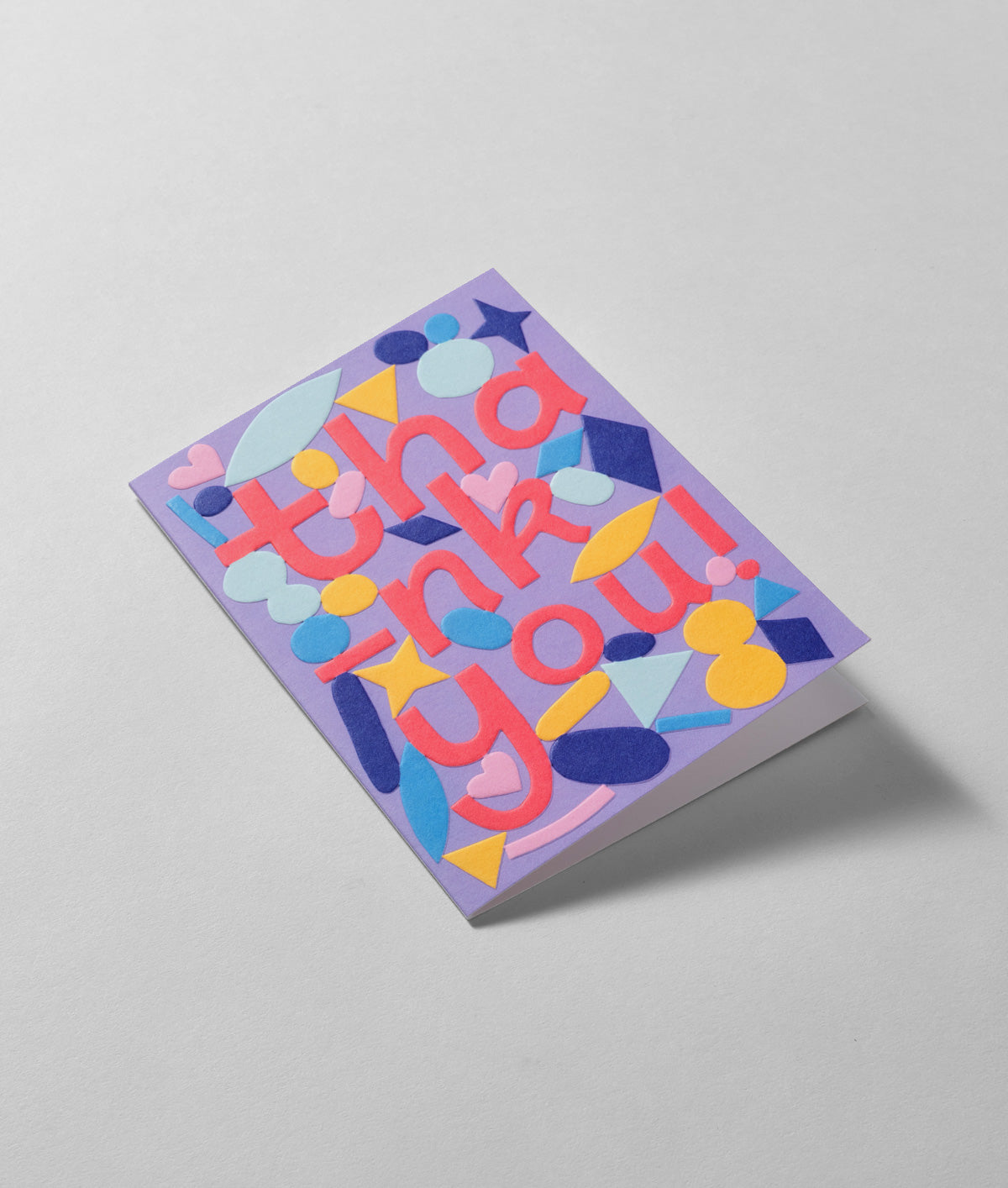 *SALE* Thank You Embossed Greetings Card