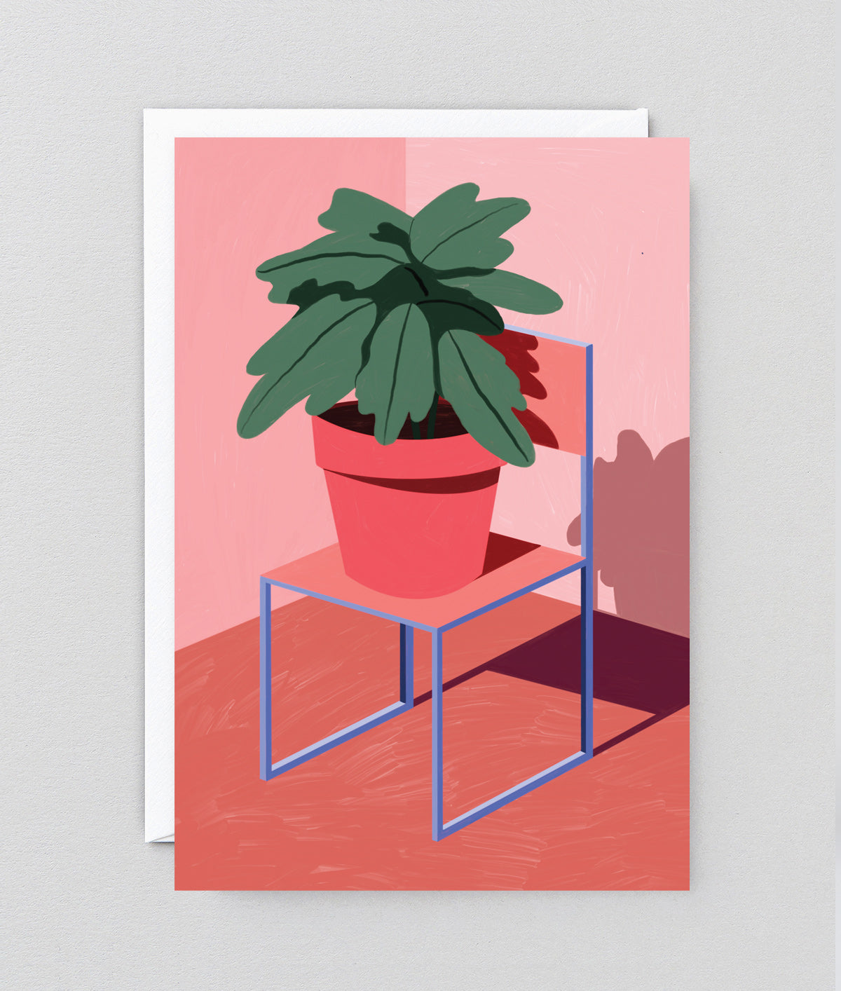 Plant & Chair Art Card