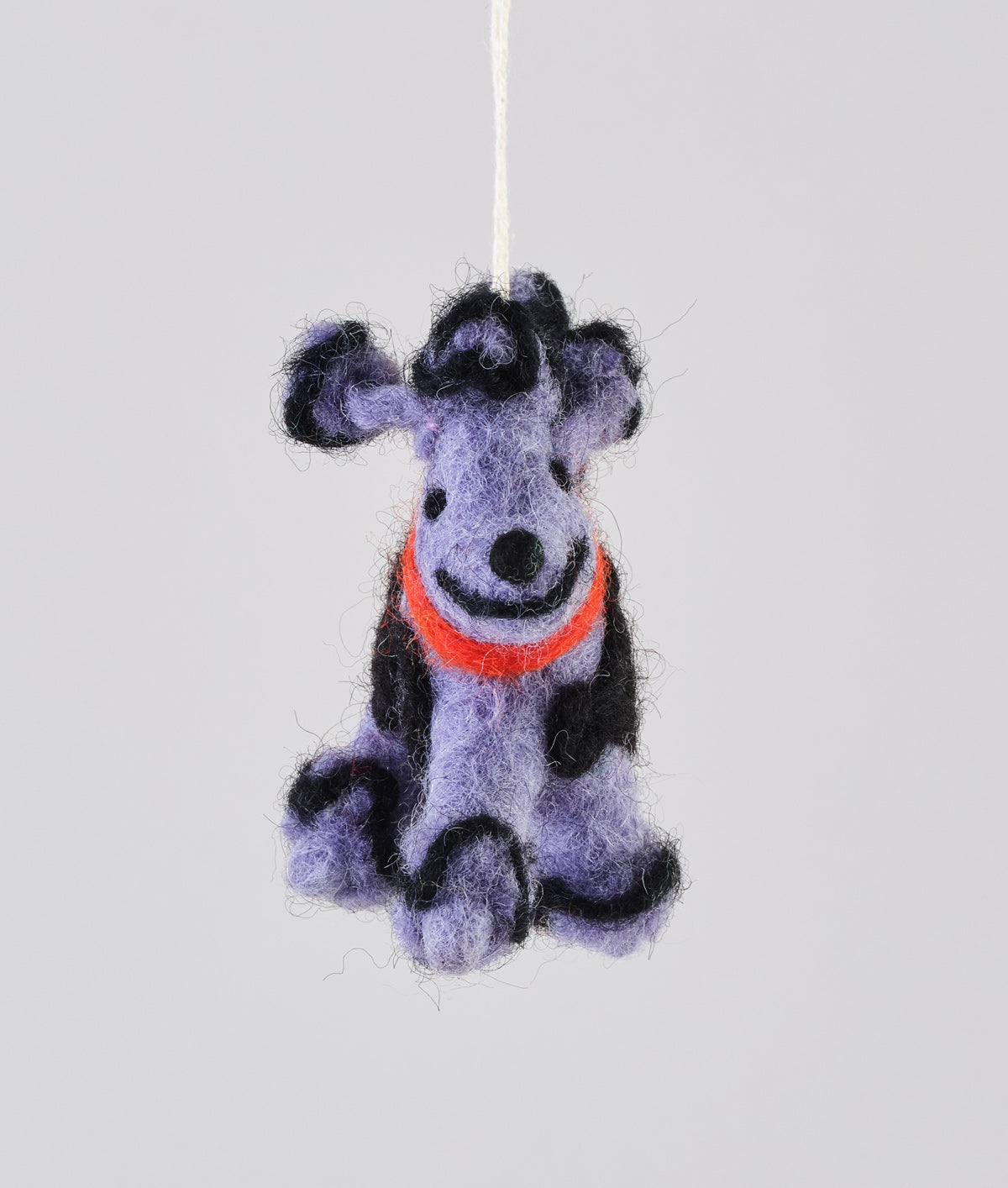 Fleur, the purple poodle