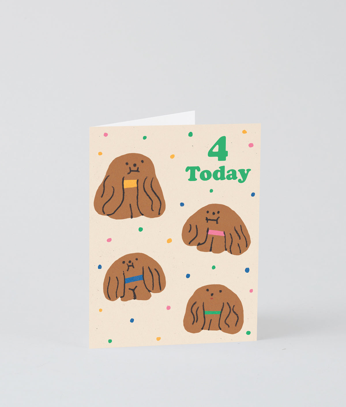 4 Today Kids Greetings Card