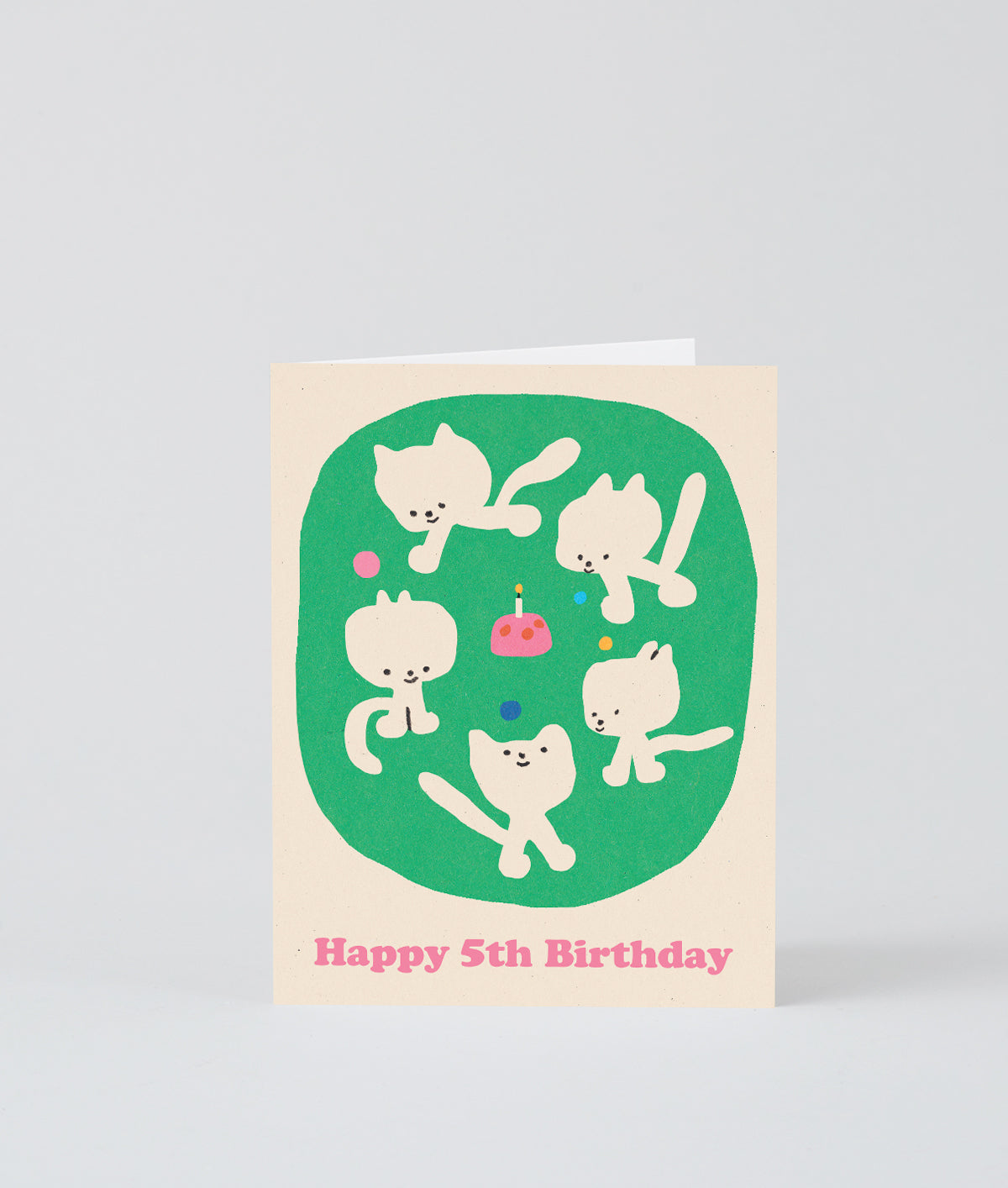 Happy 5th Birthday Kids Greetings Card