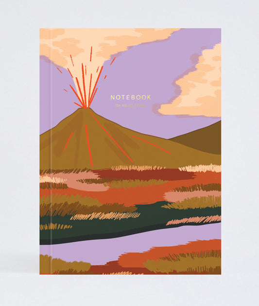 Volcano Layflat Notebook