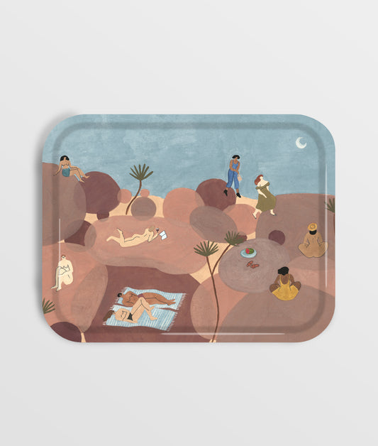 Rectangle Hikers Art Tray
