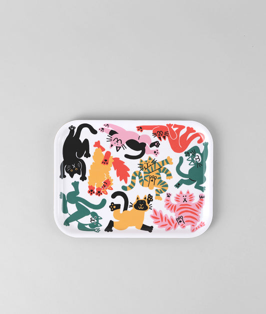 Cats Mini Birch Serving Tray