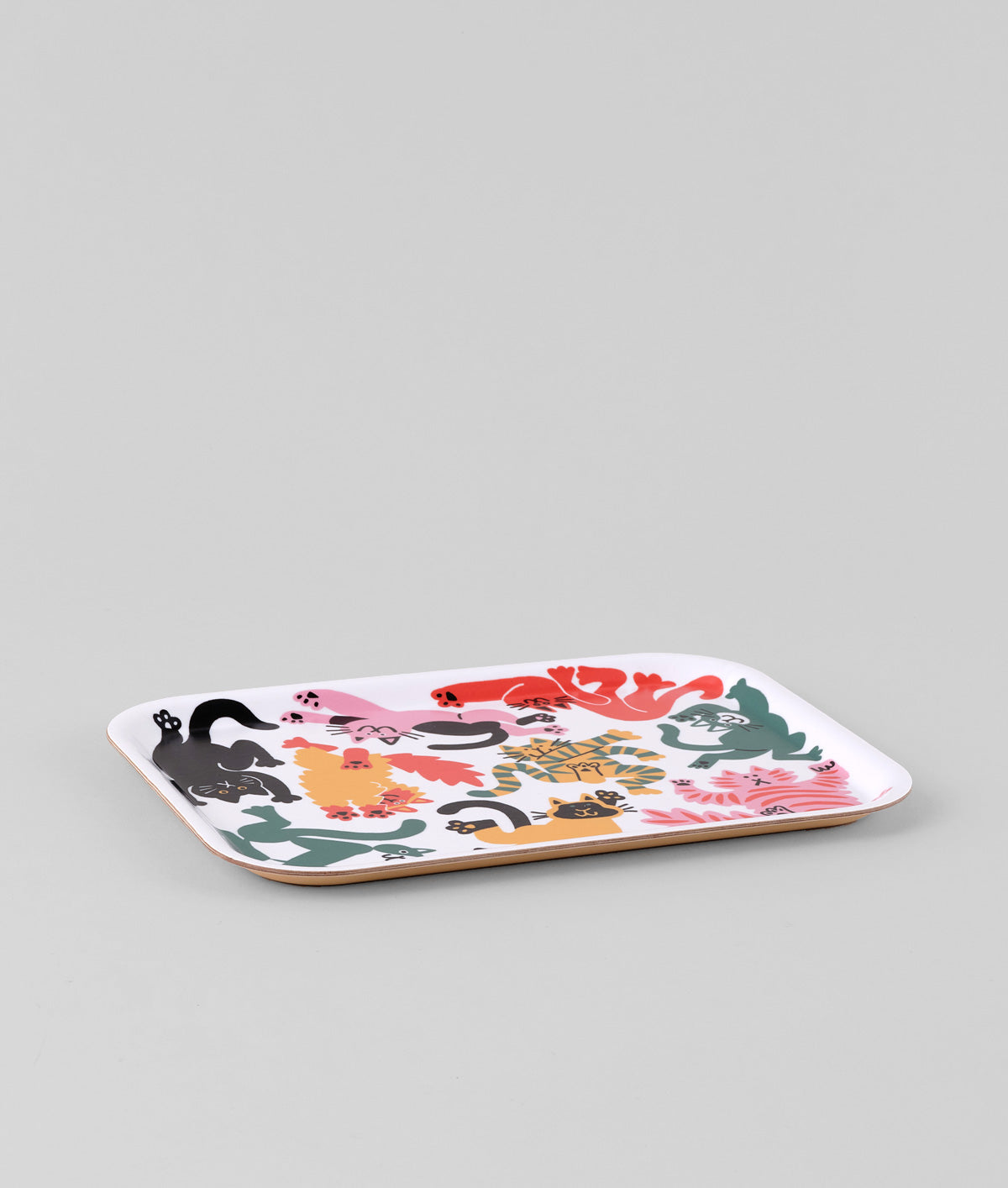 Cats Mini Birch Serving Tray