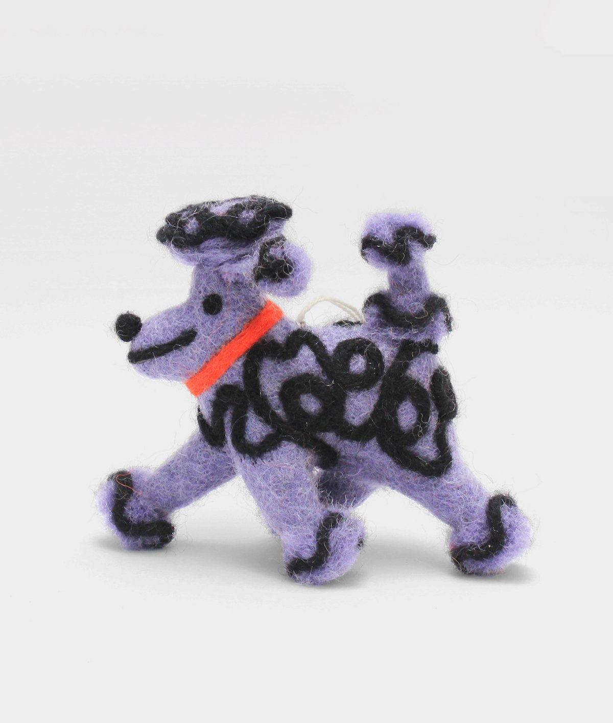 Fleur, the purple poodle