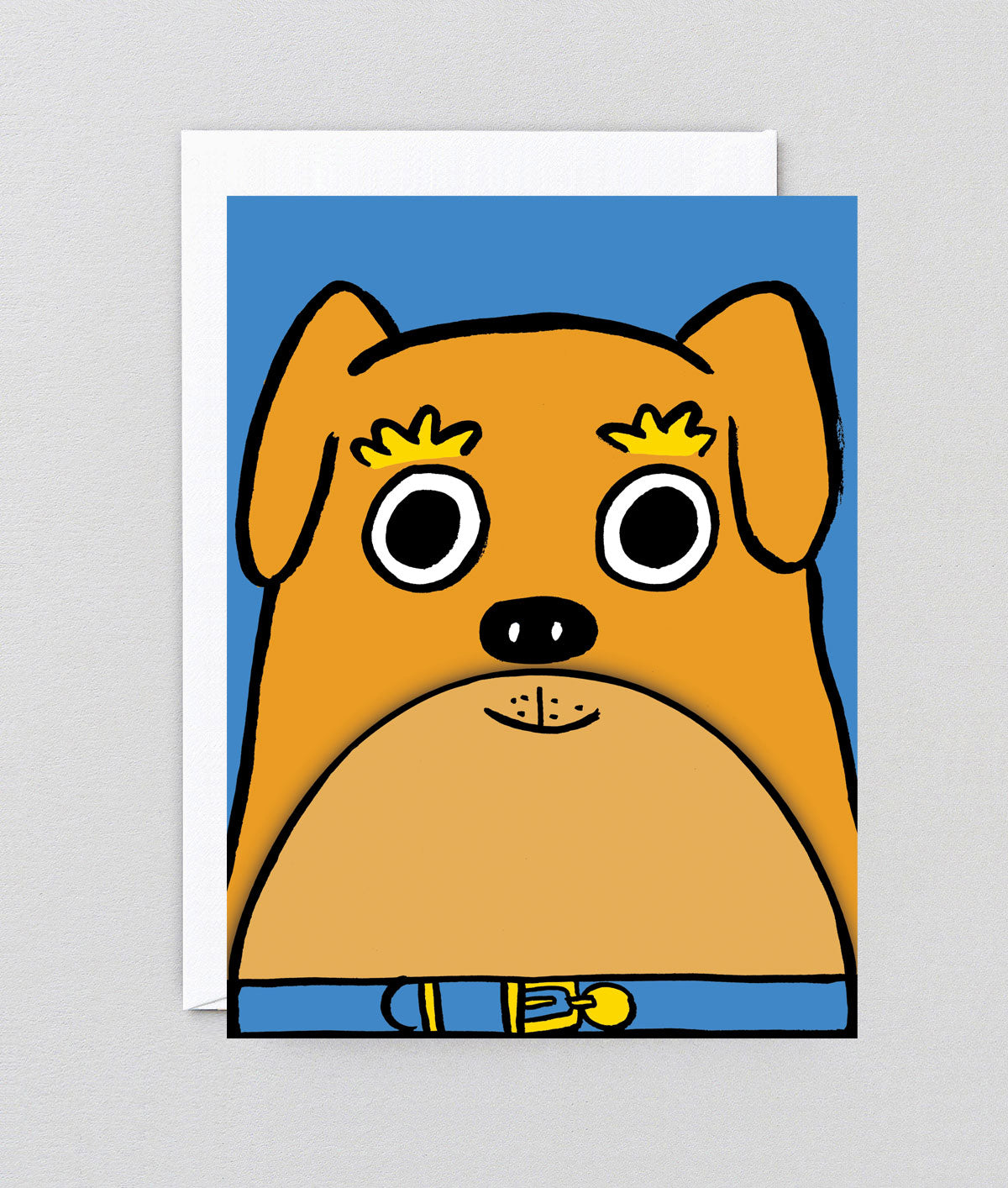 Dog Big Mouth Fold Out Card