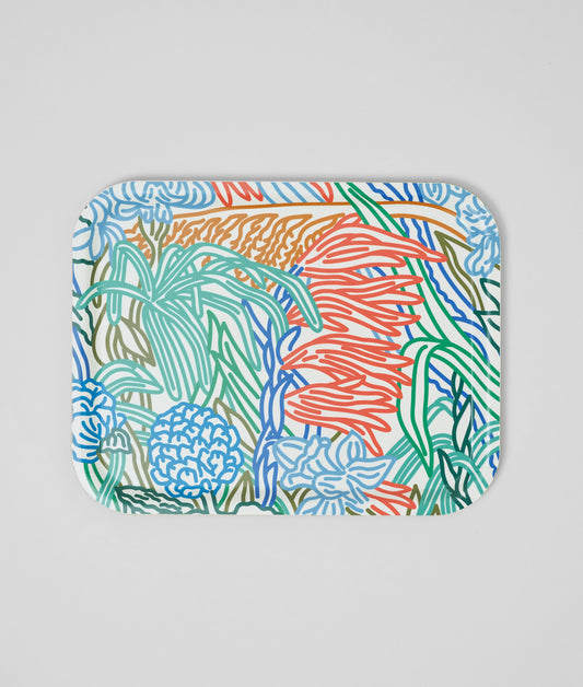 Garden Rectangle Birch Serving Tray