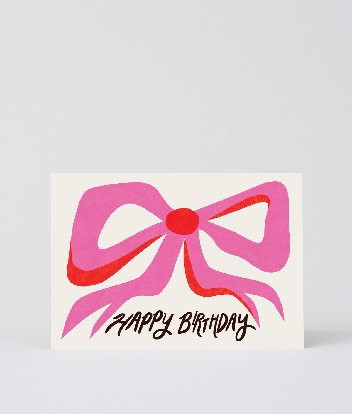 Congrats Bow Embossed Greeting Card