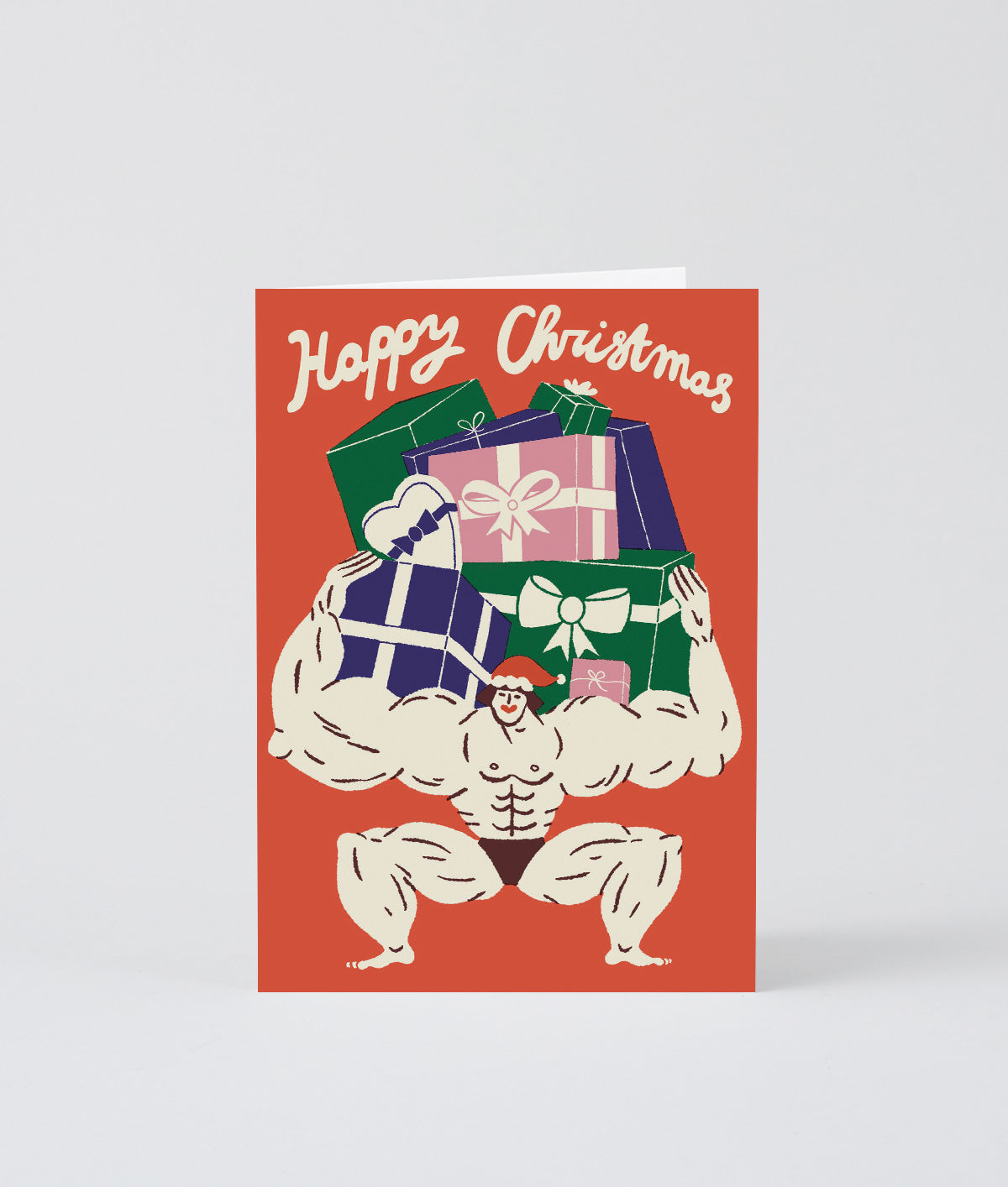 Happy Christmas Muscle Man