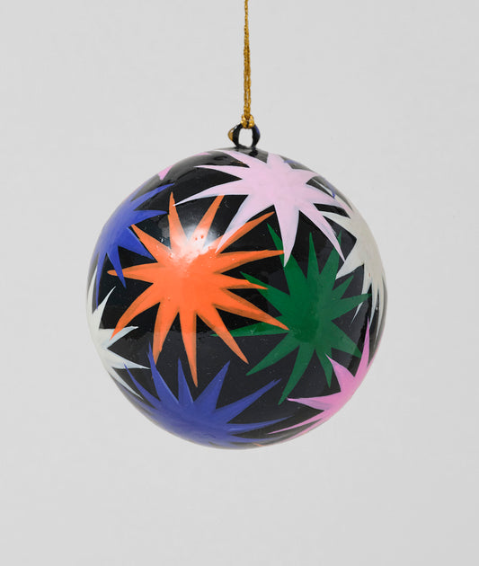 *COMING OCTOBER 2026* Dark Blue Stars Bauble