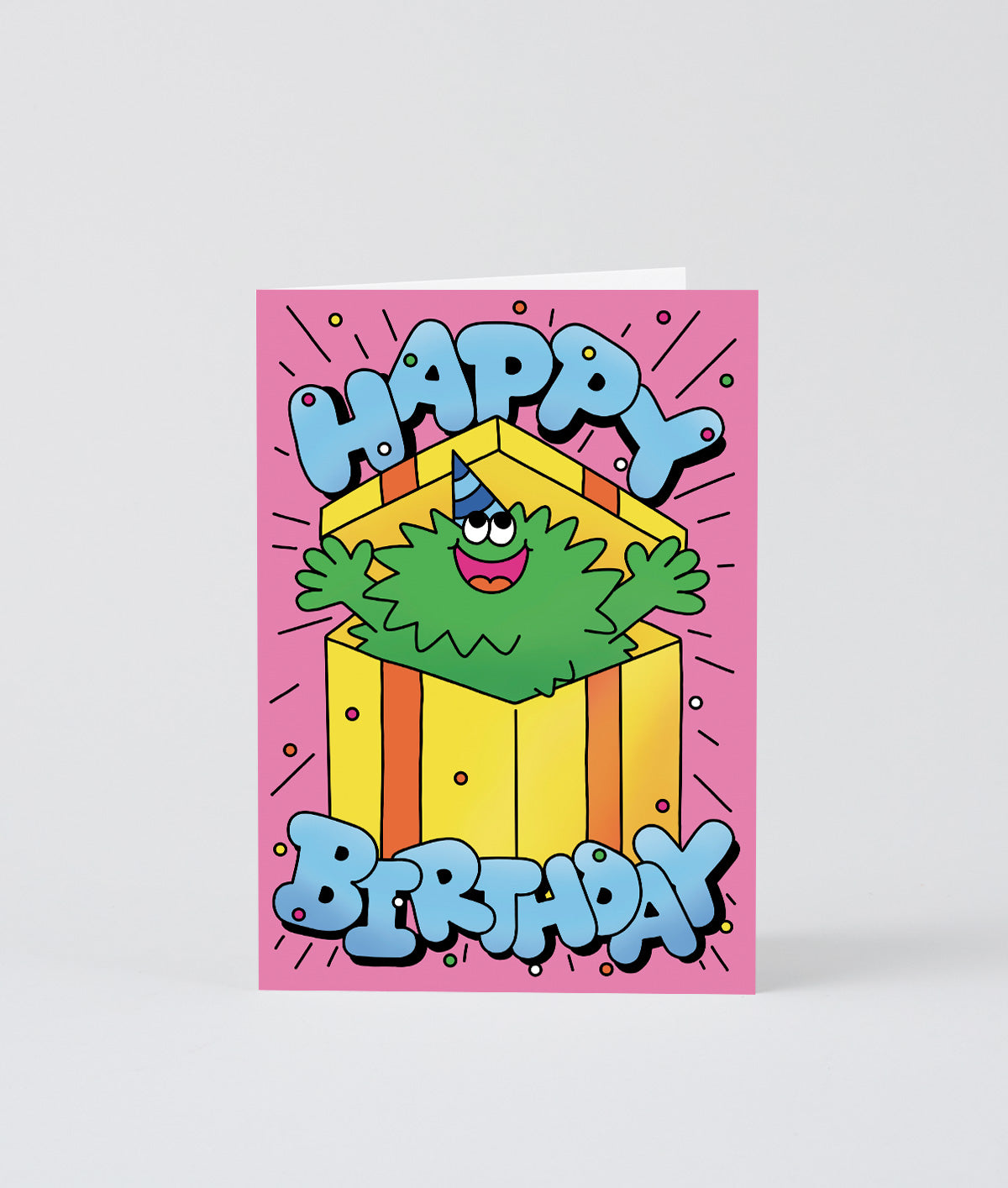 Happy Birthday Guy In Present
