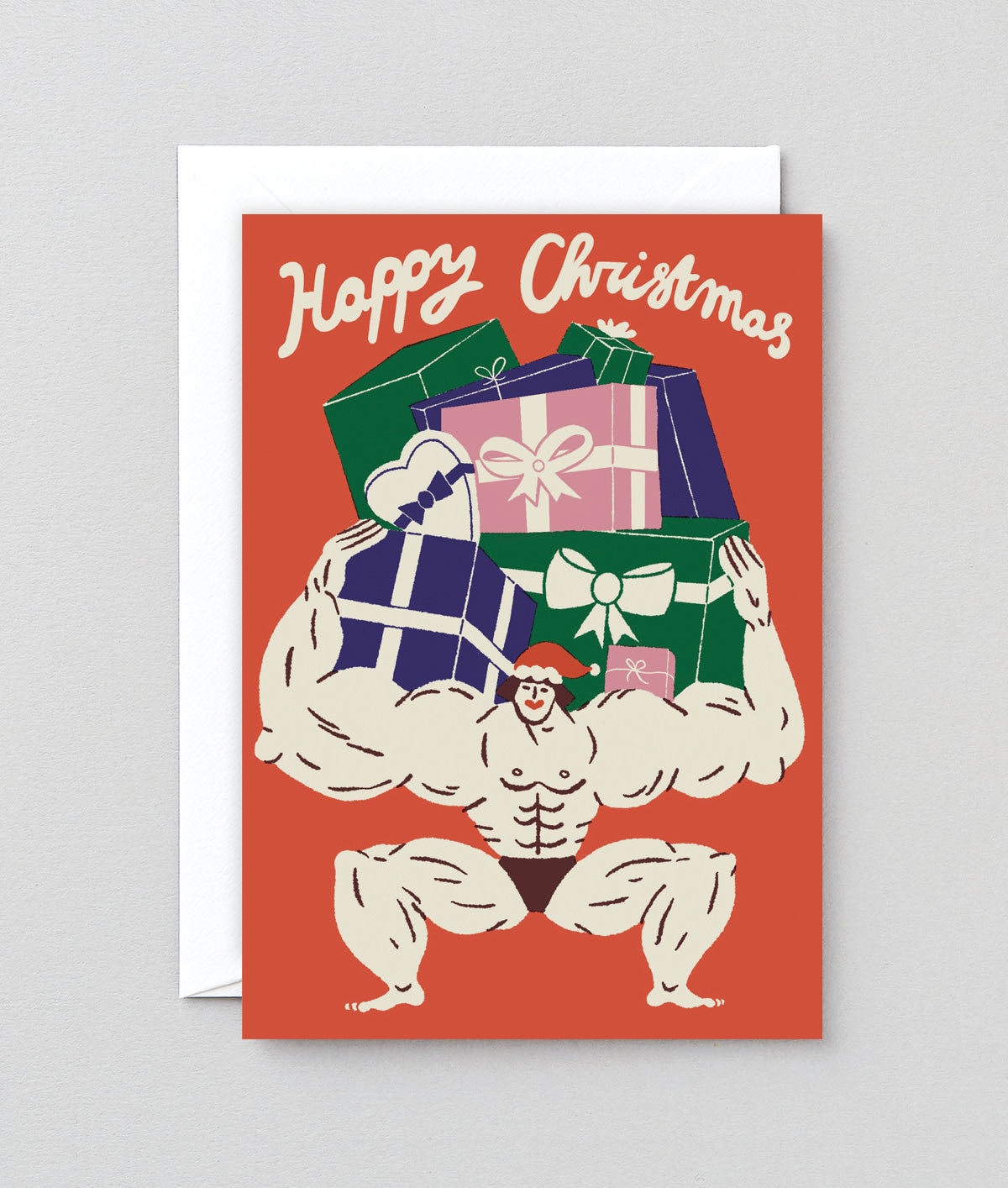 Happy Christmas Muscle Man