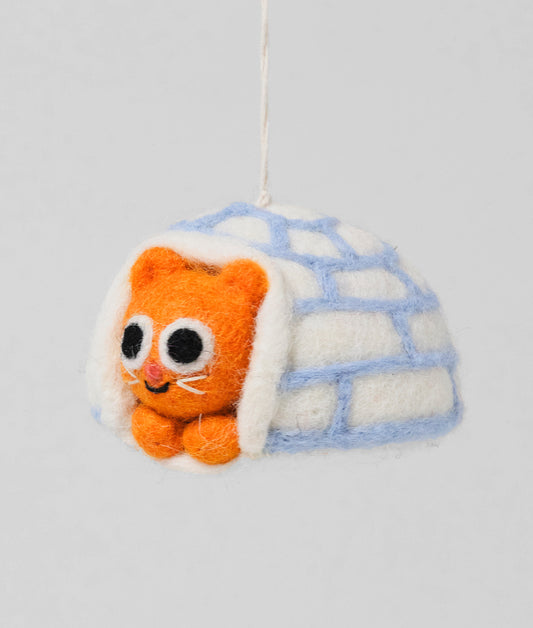 *COMING SEPTEMBER 2026* Frosty Cat in Igloo