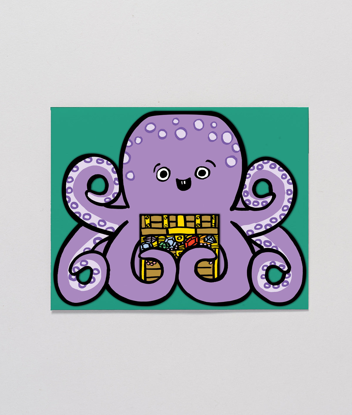 Octopus With Mini Card