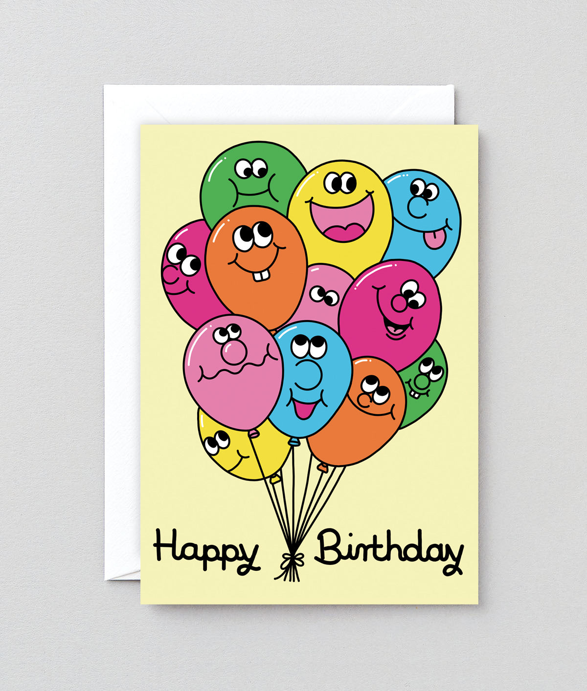Happy Birthday Bunch Of Balloons